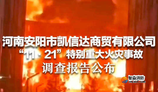 河南致42人亡特大火災事故調查報告公布！